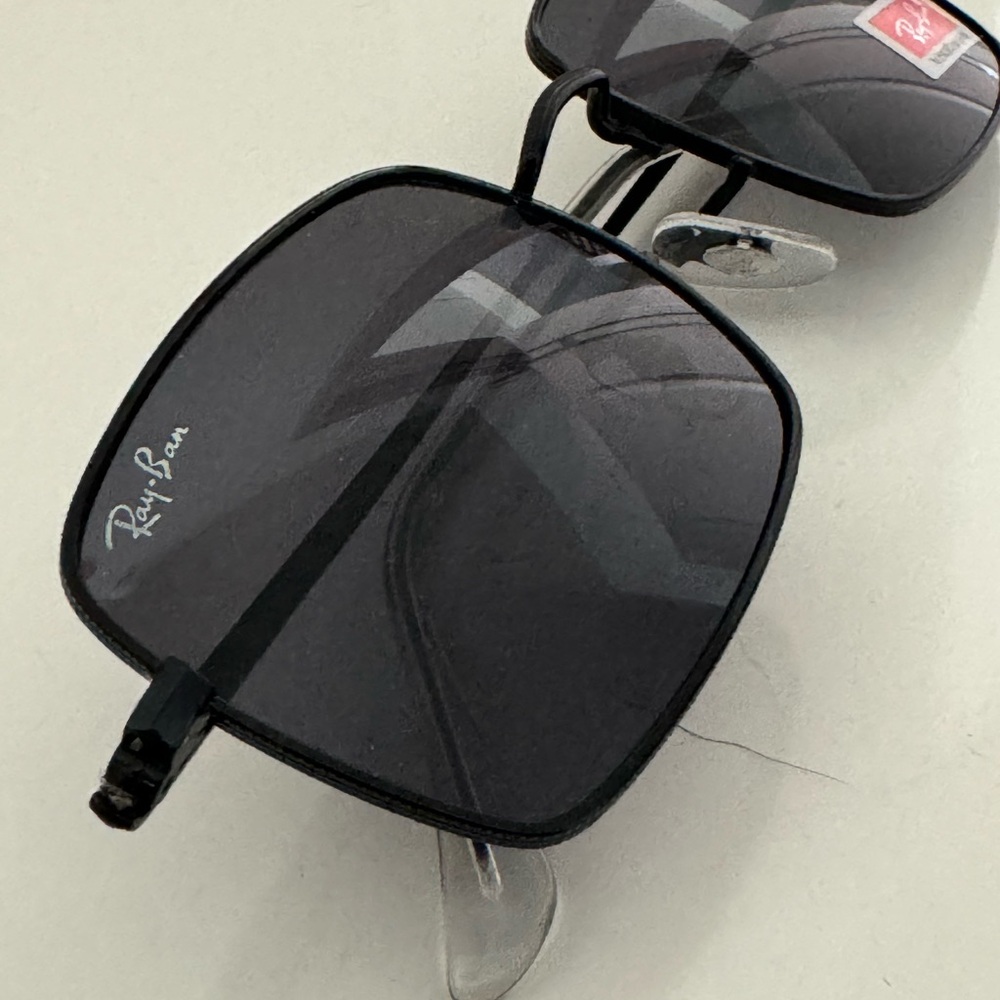 Black new rayban sunglasses